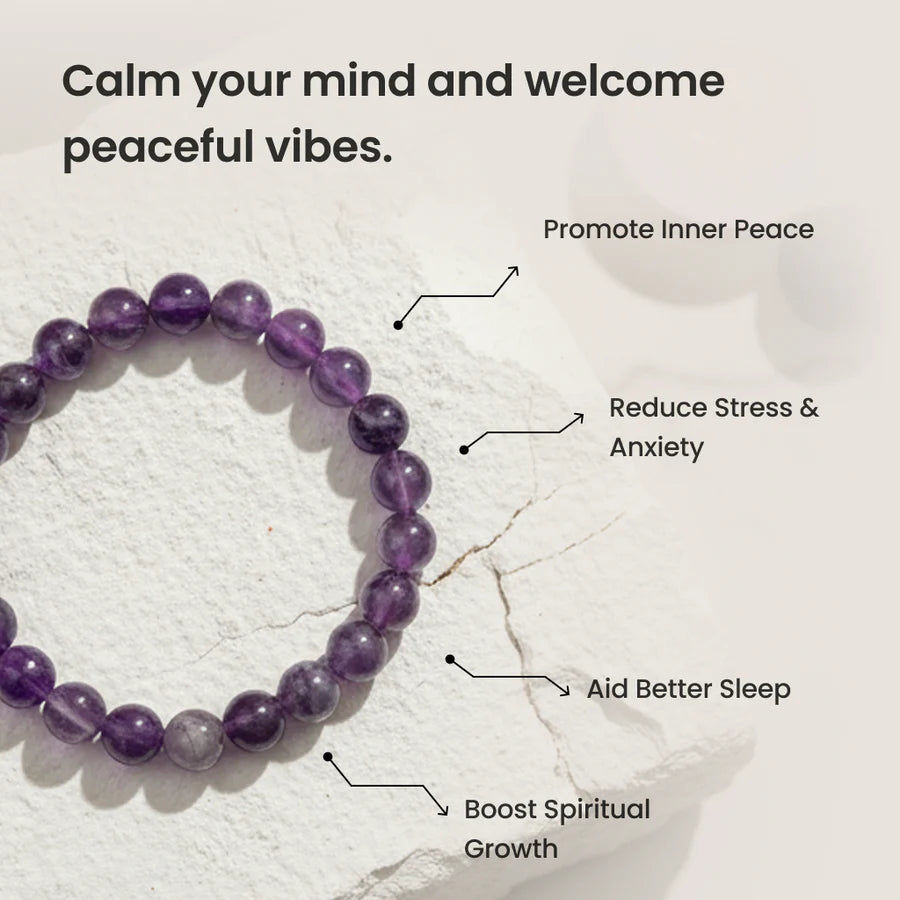 Amethyst Bracelet - Spiritual Growth