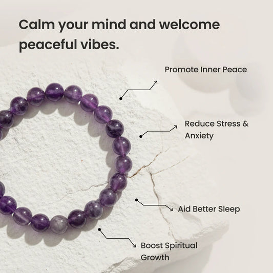Amethyst Bracelet - Spiritual Growth
