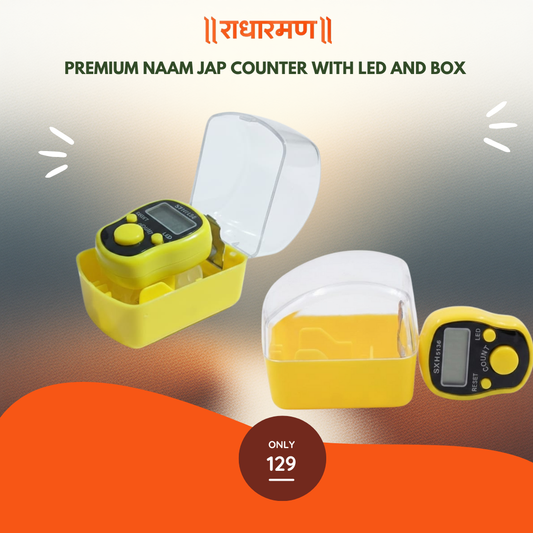 Modern Naam Jap Counter with LED Light