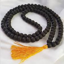 Original Karungali Mala (Black Ebony Wood), 8MM with Lab Certificate
